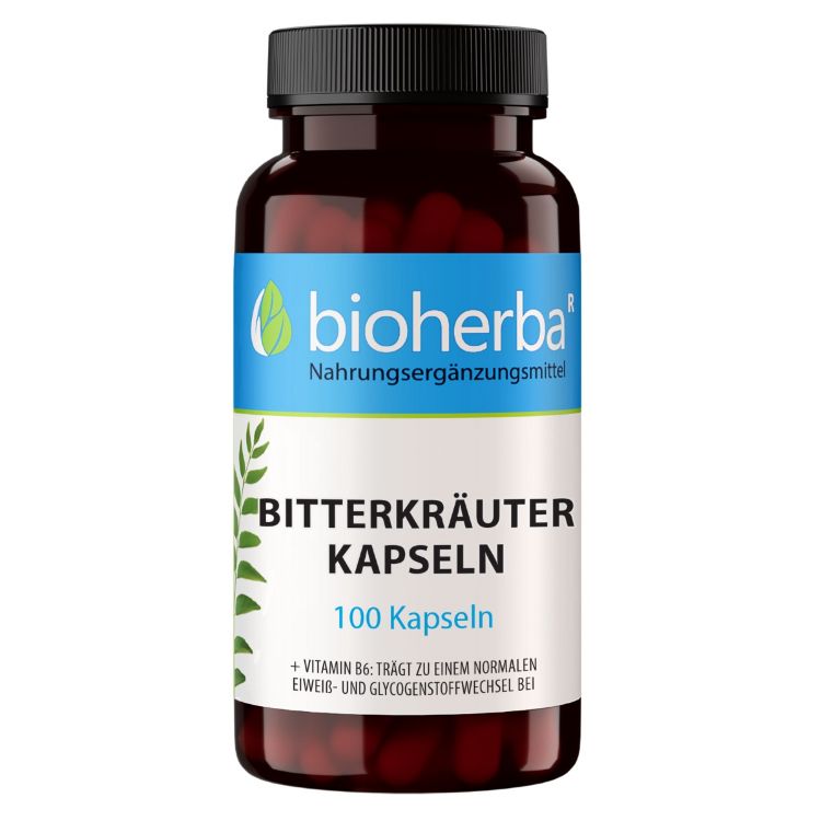 Obrázek Hořké byliny – 100 kapslí – Bioherba
