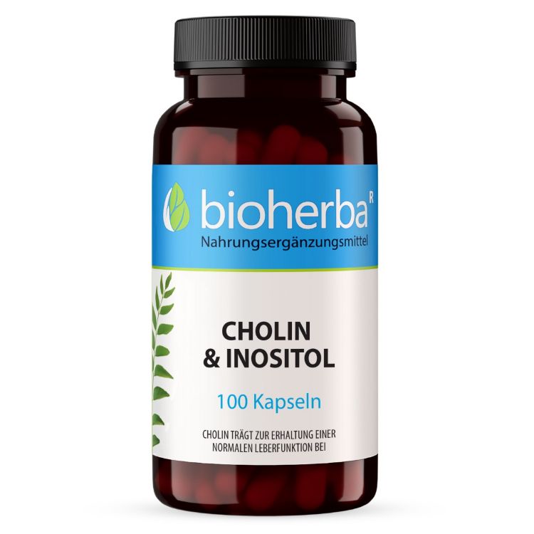 Obrázek Cholín & inozitol - 100 kapslí - Bioherba