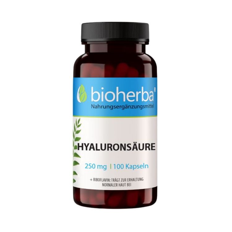 Obrázek Kyselina hyaluronová 250 mg – 100 kapslí – Bioherba