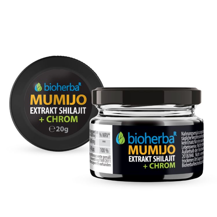Obrázek Mumio extrakt Shilajit - 20 g - Bioherba