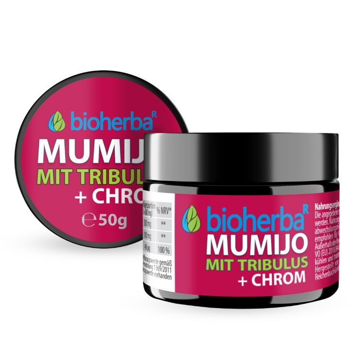 Obrázek Mumio extrakt Shilajit s tribulusem - 50 g - Bioherba