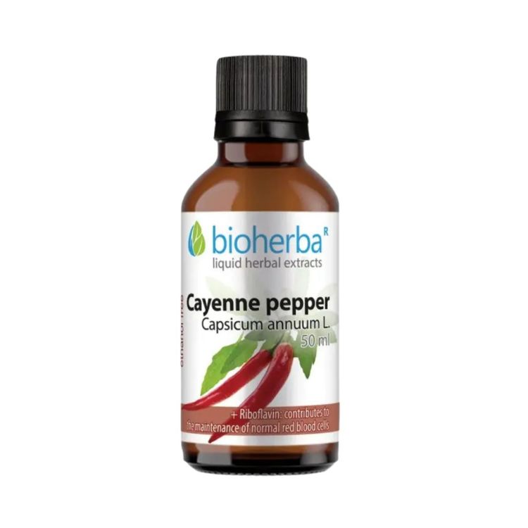 Obrázek Paprika – tinktura kapky – 50 ml – Bioherba