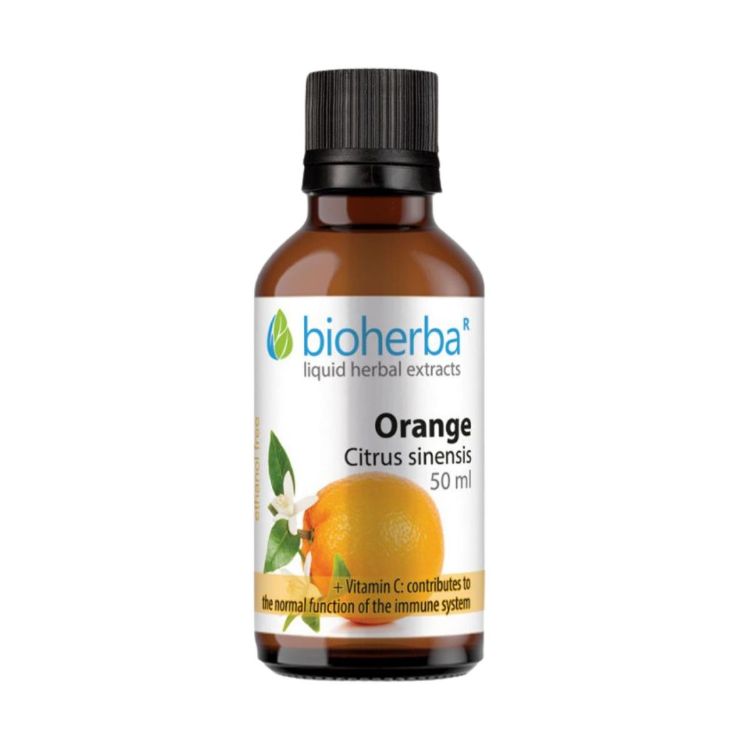 Obrázek Pomeranč – tinktura kapky – 50 ml – Bioherba