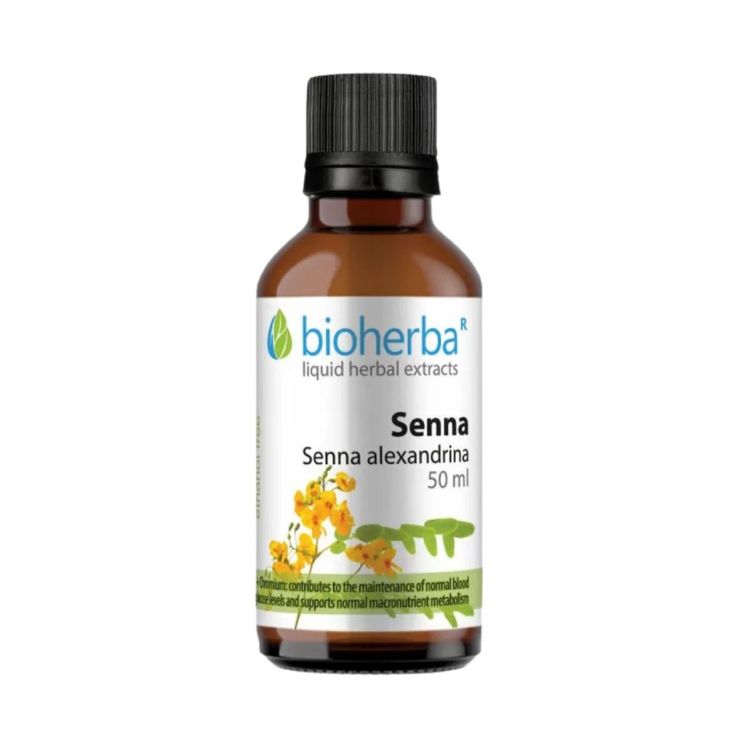 Obrázek Senna – tinktura kapky – 50 ml – Bioherba