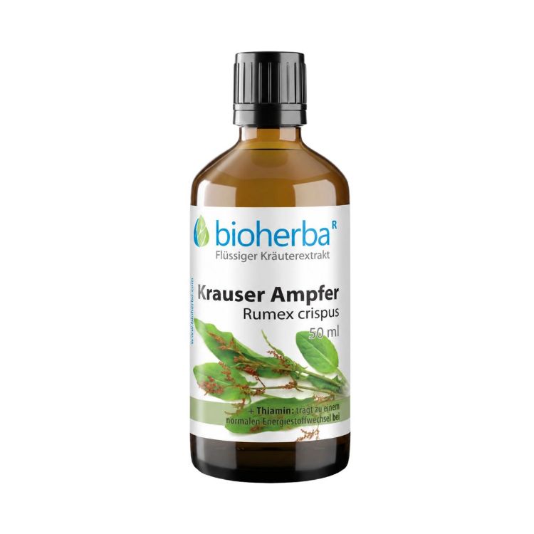 Obrázek Šťovík kadeřavý – tinktura kapky – 50 ml – Bioherba