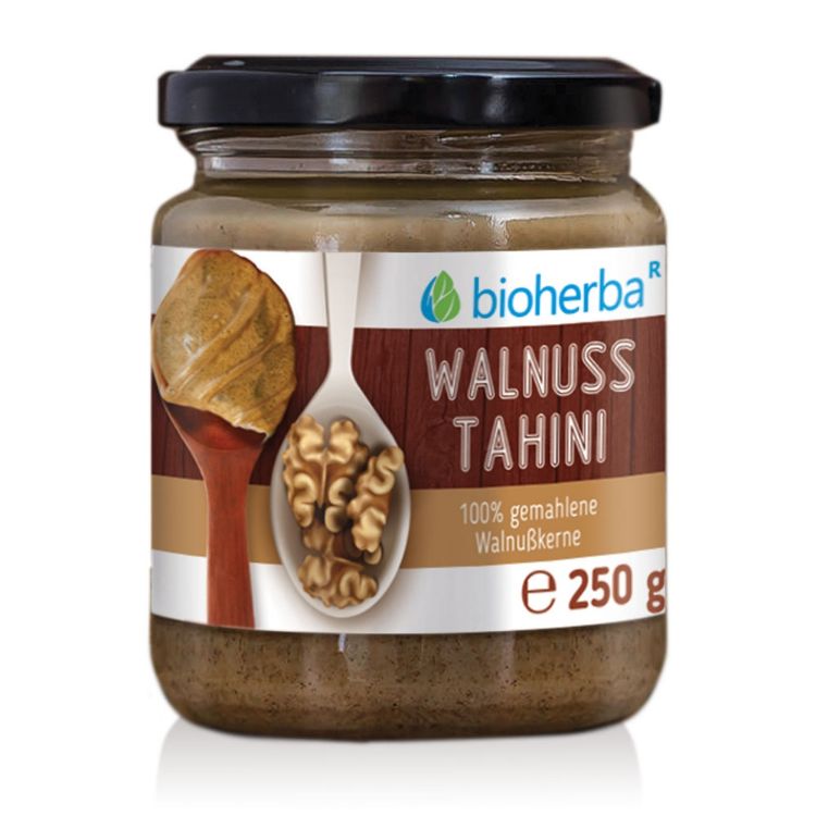 Obrázek Tahini z vlašských ořechů 100 % - 250 g - Bioherba