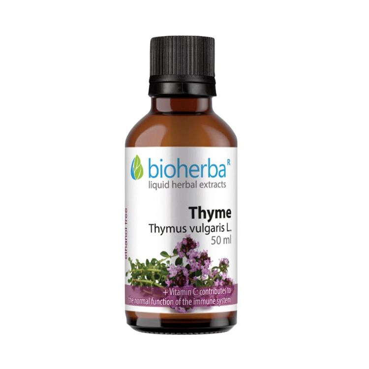 Obrázek Tymián – tinktura kapky – 50 ml – Bioherba