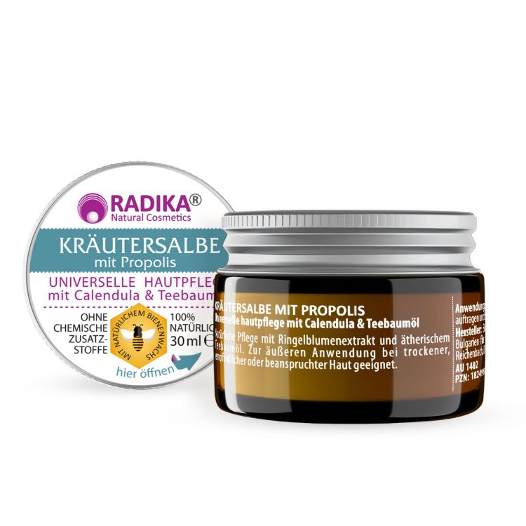 Obrázek Univerzální bylinná mast s propolisem - 30 ml - Bioherba