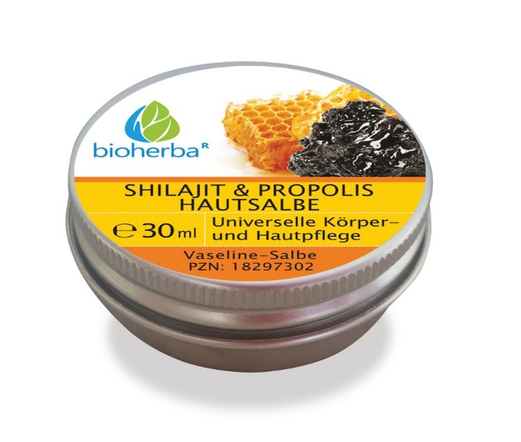 Obrázek Univerzální mast se Shilajitem a propolisem - 30 ml - Bioherba