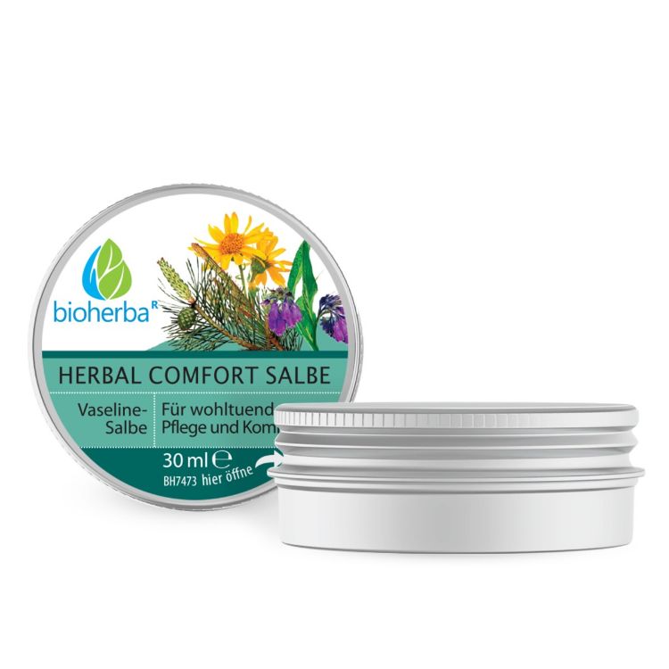 Obrázek Vazelínová bylinná mast s kostivalem a arnikou - 30 ml - Bioherba