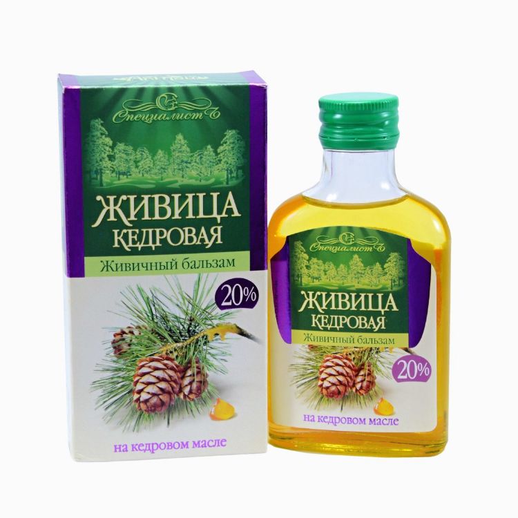 Obrázek Cedrová pryskyřice – balzám 20 % – Specialist – 100 ml