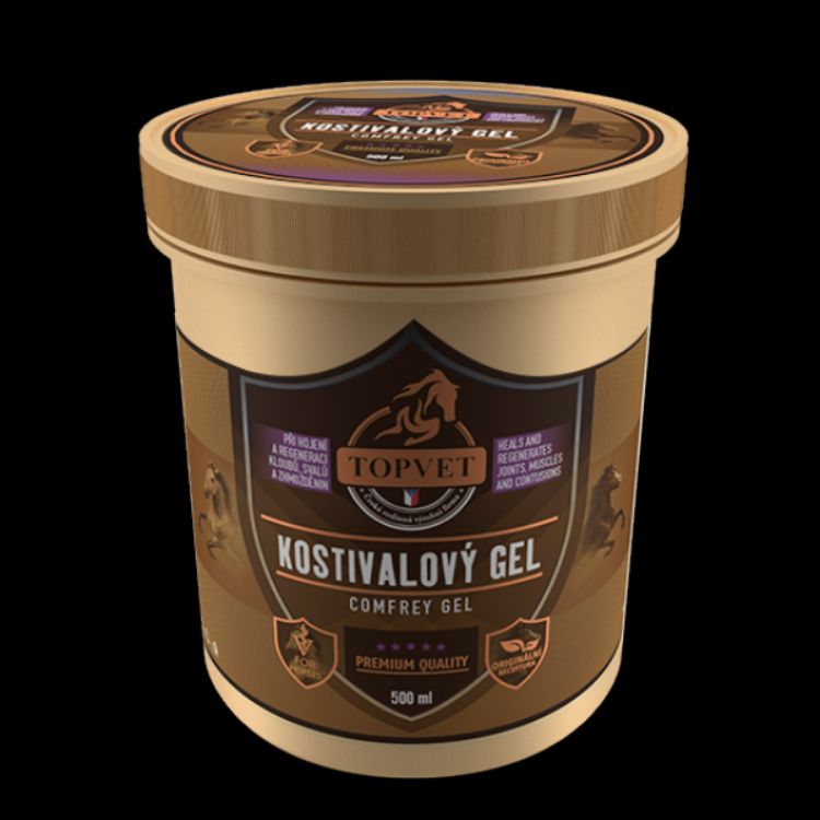 Obrázek Kostivalový gel pro koně 500 ml – Green idea