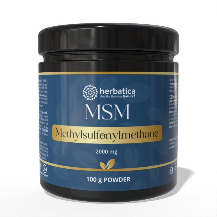 Obrázek MSM - 100 g prášek - Herbatica