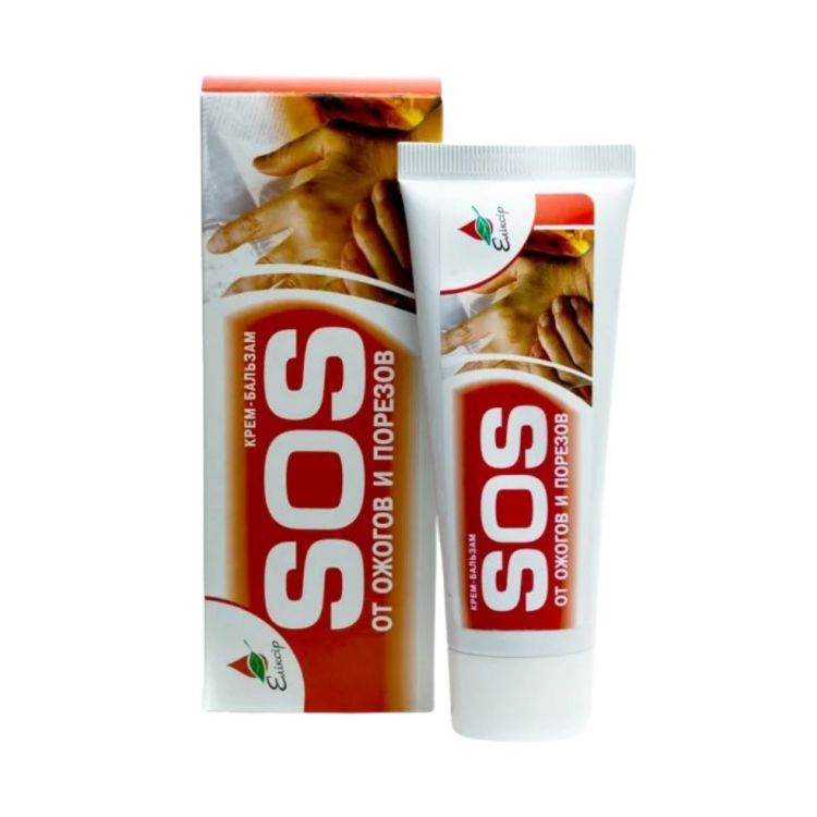 Obrázek SOS balzám na popáleniny a řezné rány - 75 ml - Elixir