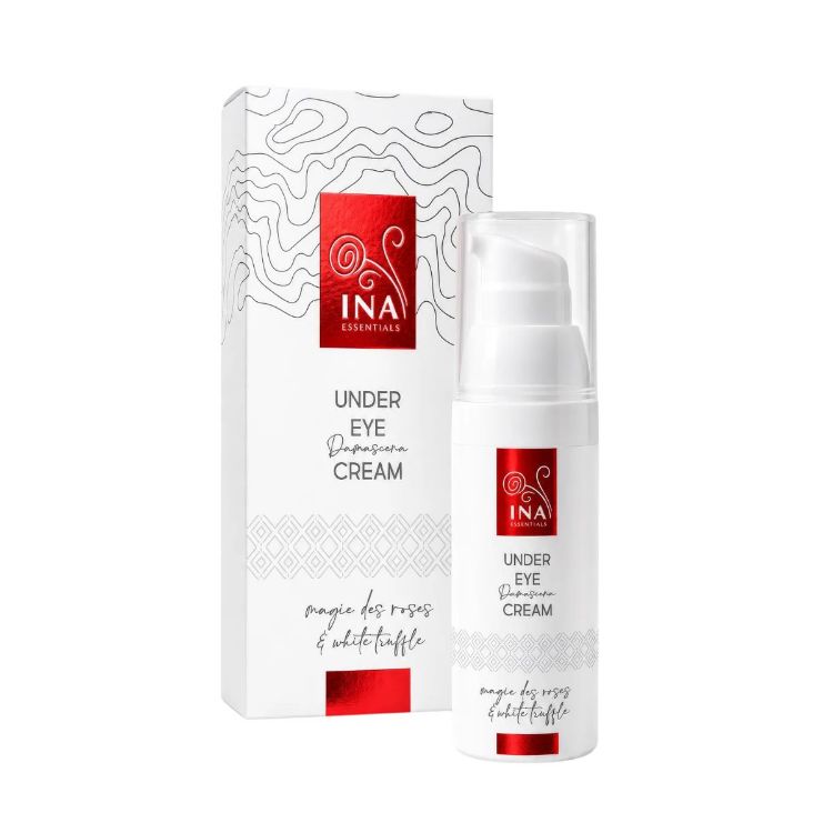 Obrázek Rose Eye Lift – Prémiový oční krém proti stárnutí s růží – 15 ml – INA Essentials