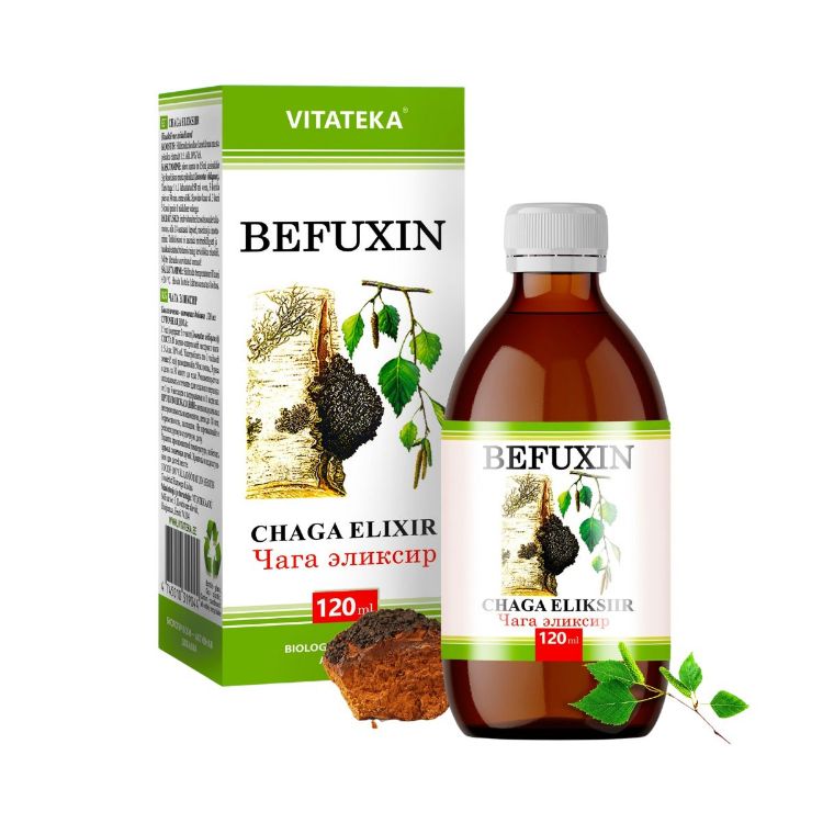 Obrázek Befuxin - extrakt z čagy - 120 ml - Vitateka