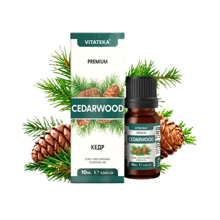 Obrázek Cedrový esenciální olej 100 % - 10 ml - Vitateka