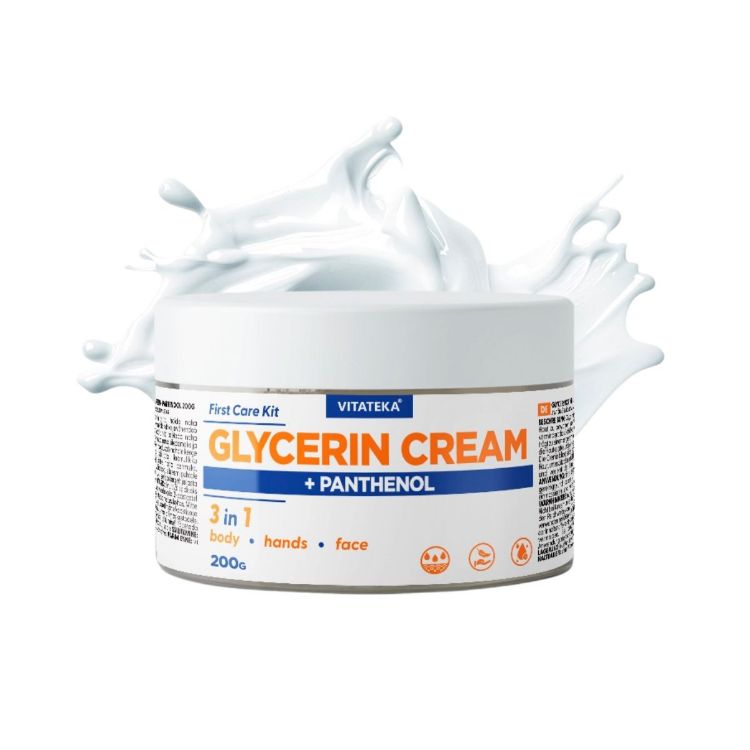 Obrázek Glycerinový krém s panthenolem - 200 g - Vitateka