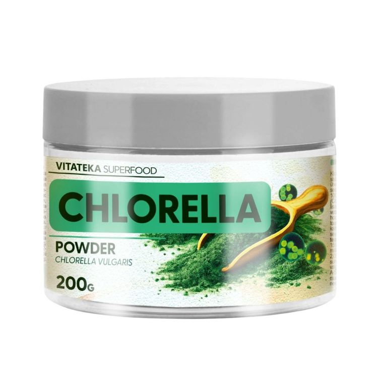 Obrázek Chlorella prášek - 200 g - Vitateka