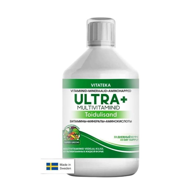 Obrázek Multivitaminy Ultra+ - 500 ml - Vitateka