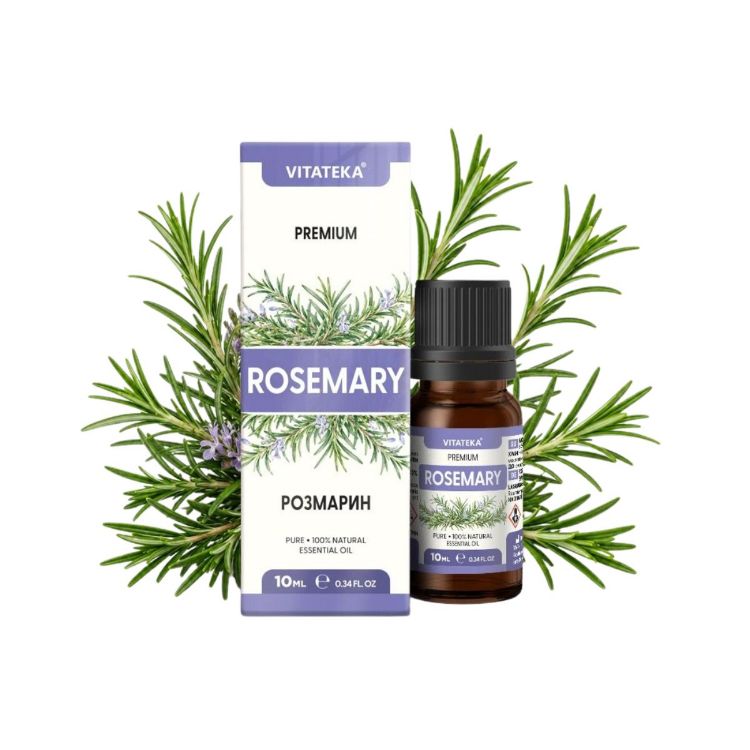 Obrázek Rozmarýnový esenciální olej 100 % - 10 ml - Vitateka