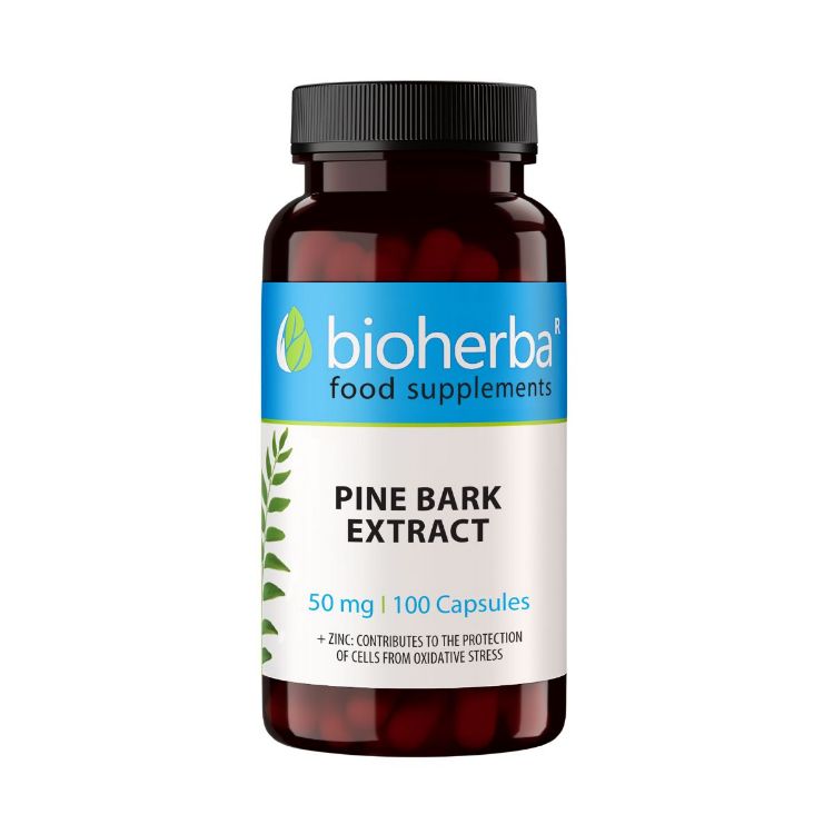 Obrázek Extrakt z borové kůry 50 mg - 100 kapslí - Bioherba