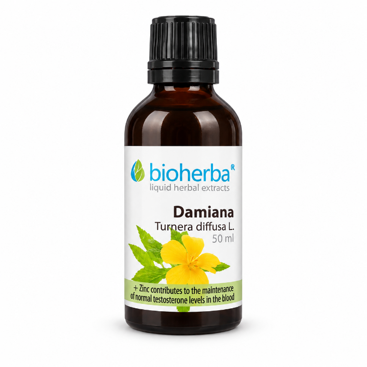 Obrázek Damiána kapky – tinktura – 50 ml – Bioherba