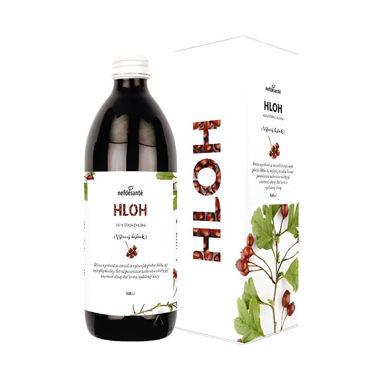 Obrázek Hlohová šťáva – 500 ml – Nefdesanté