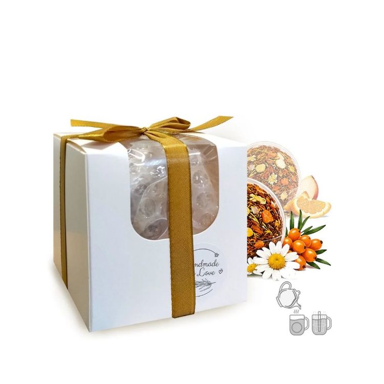 Obrázek Kouzelná čajová koule Zlaté paprsky - 40 g - Vitateka