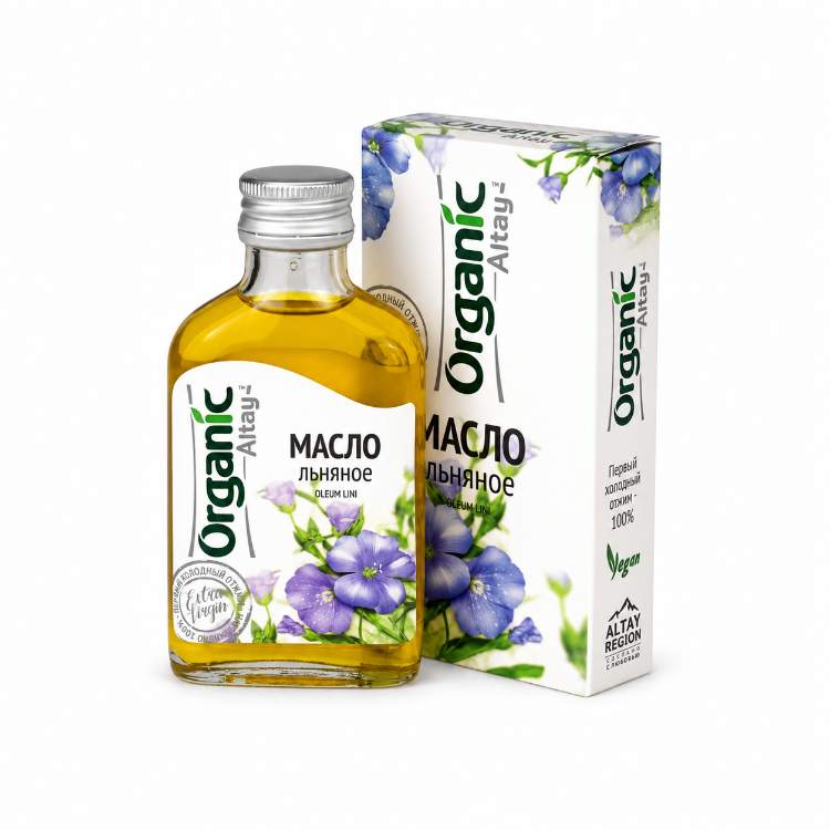 Obrázek Specialist Lněný olej – 100 ml – Organic Altay (Specialist)