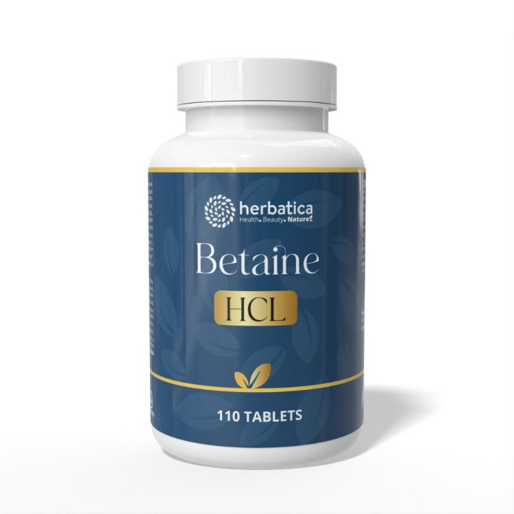 Obrázek Betaín HCL - 110 tablet - Herbatica