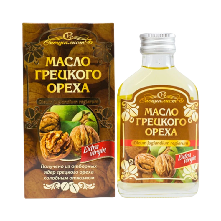 Obrázek 100% olej z vlašských ořechů, za studena lisovaný, panenský - Specialist - 100 ml