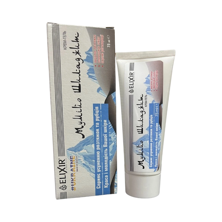 Obrázek Krémový gel na jizvy a strie „Mumio Shilajit“ - 75 ml - Elixir