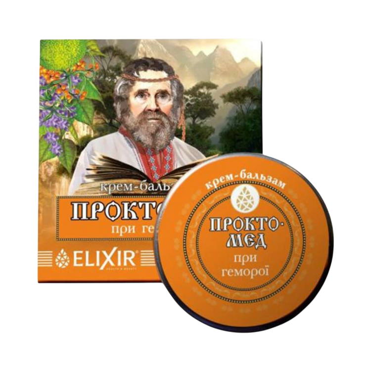 Obrázek Krémový balzám „Proctomed“ na hemoroidy - 10 ml - Elixir