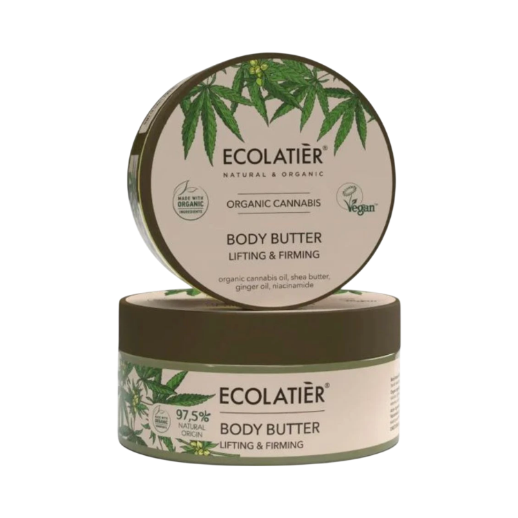 Obrázek Zpevňující tělové máslo Organic Cannabis - 200 ml - Ecolatier