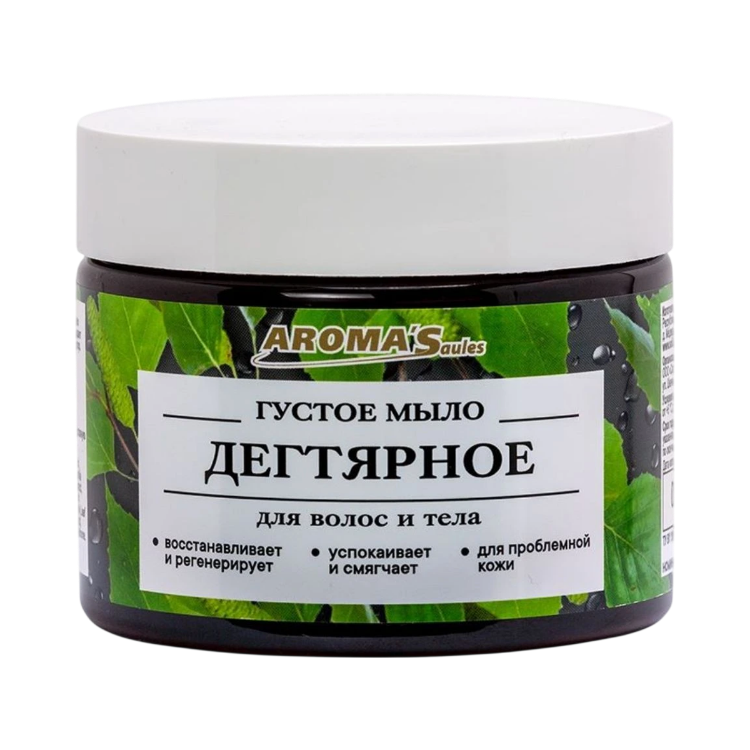Obrázek Aroma'Saules Dehtové mýdlo na tělo a vlasy - 250 ml - Aroma'Saules