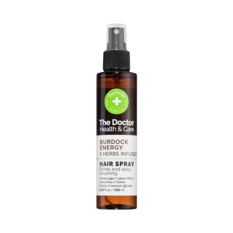 Obrázek The Doctor Health and Care Lopuchový energetický vitalizující sprej na vlasy - 150 ml - The Doctor Health & Care