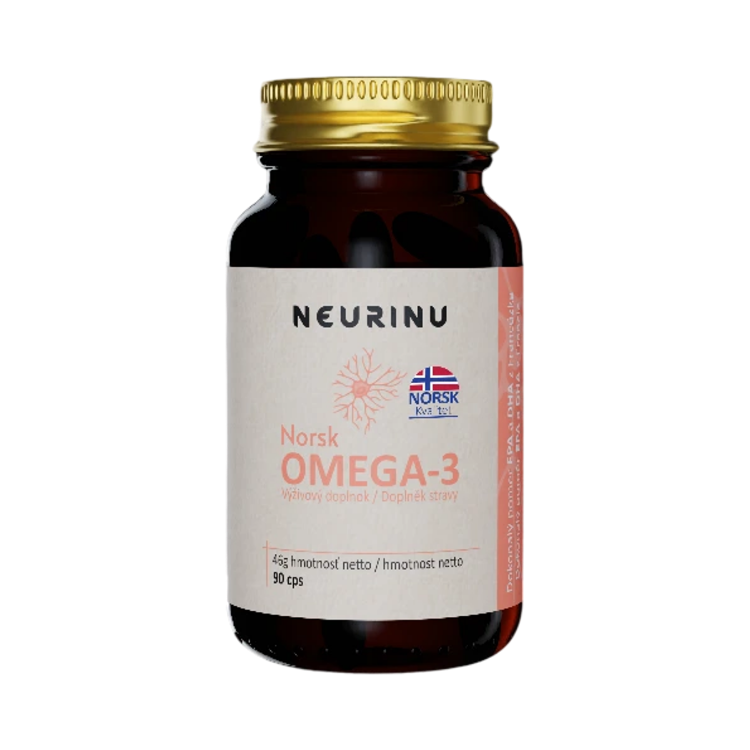 Obrázek NEURINU Norsk Super OMEGA-3 - 90 kapslí