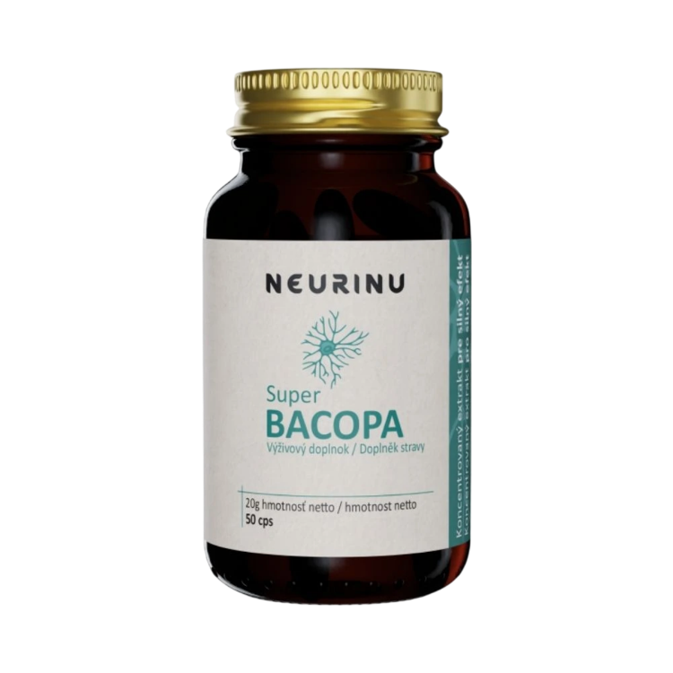 Obrázek NEURINU Super BACOPA pro vytíženou mysl - 50 kapslí