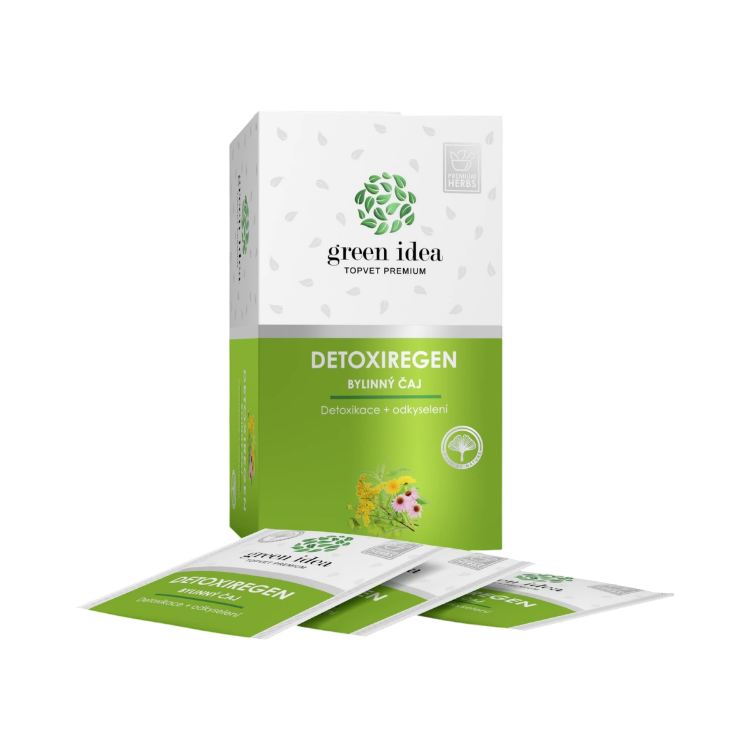 Obrázek Herbex Detoxiregen – bylinný čaj – 20 sáčků – Green idea