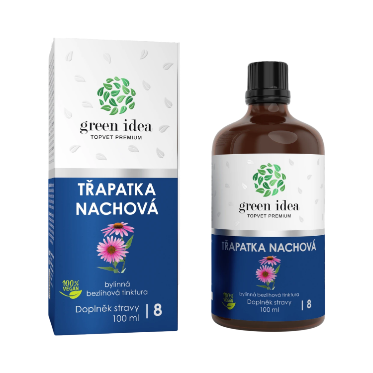 Obrázek Echinacea - bezlihová tinktura 100 ml - Green idea