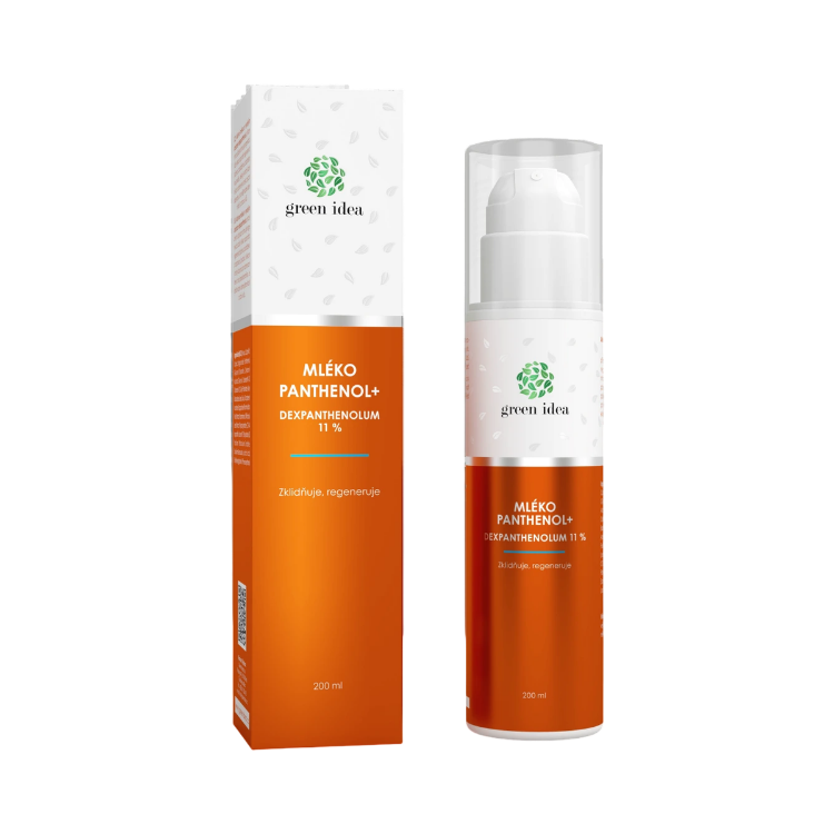Obrázek PANTHENOL + MLÉKO 11 % 200 ml - Green idea