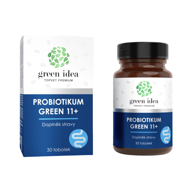 Obrázek Probiotikum GREEN 11+ - 30 kapslí - Green idea