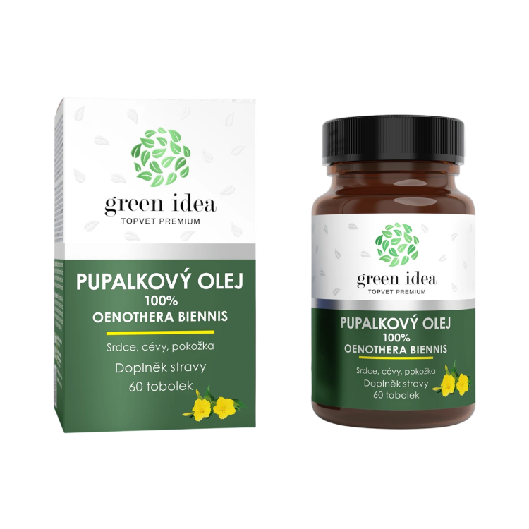 Obrázek Pupalkový olej - 60 kapslí - Green idea