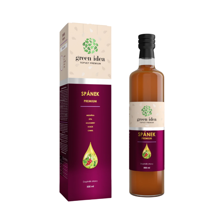 Obrázek Spánek premium 500 ml - Green idea