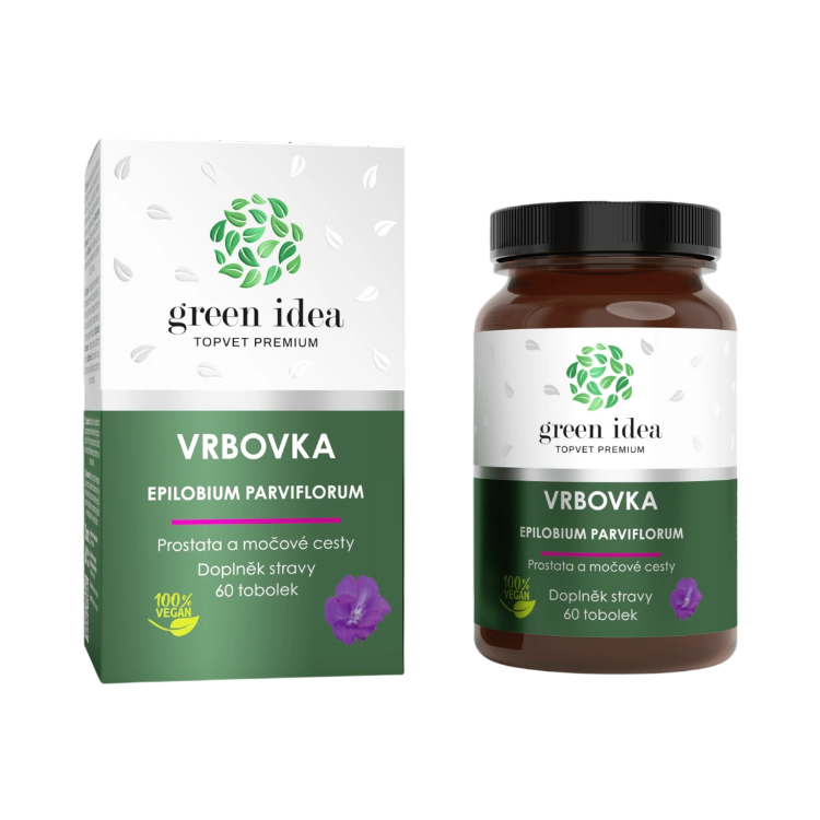 Obrázek Vrbovka – bylinný extrakt – 60 kapslí – Green idea