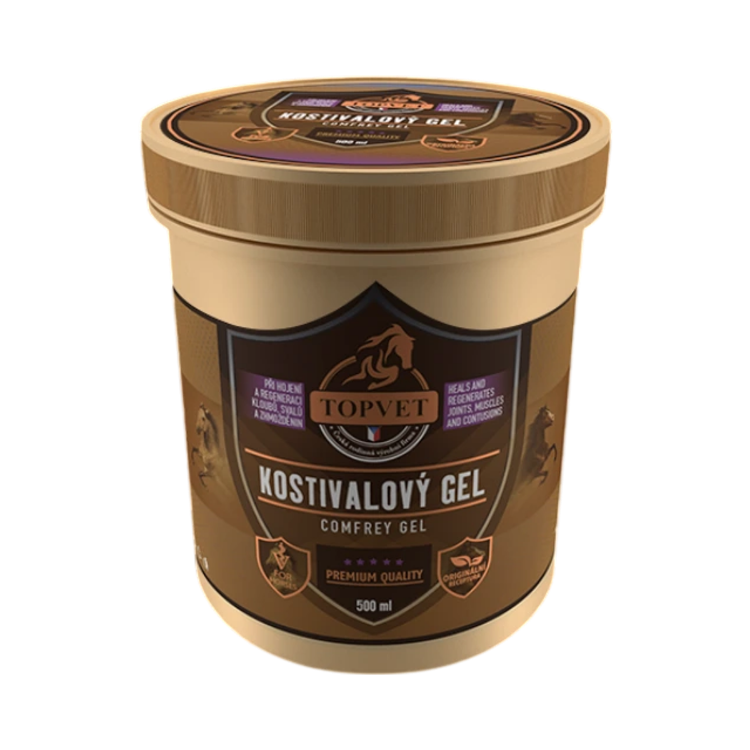 Obrázek Kostivalový gel pro koně 500 ml – Green idea