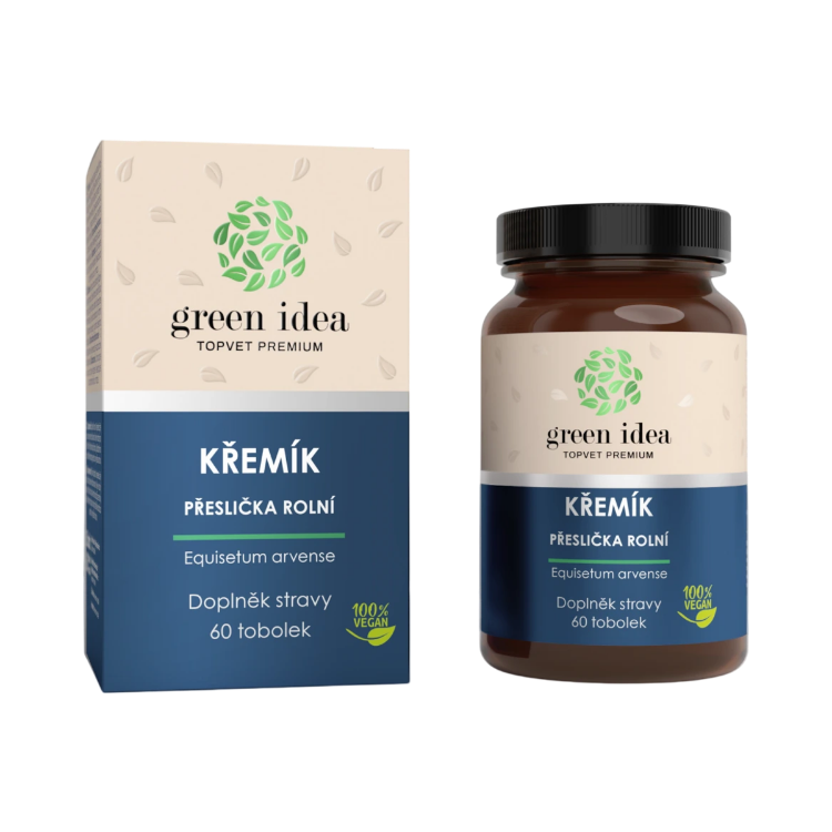Obrázek Křemík – Přeslička rolní – 60 kapslí – Green idea