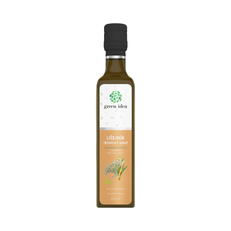 Obrázek Lišejník islandský – třtinový sirup 250 ml – Green idea