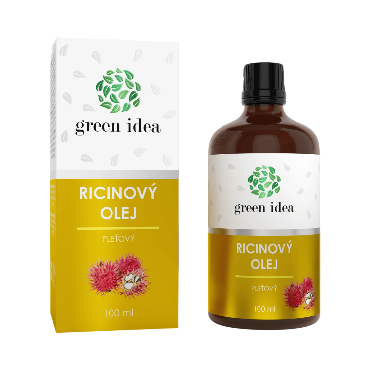 Obrázek Ricinový pleťový olej 100 ml – Green idea